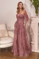 Off Shoulder Rita Evening Gown